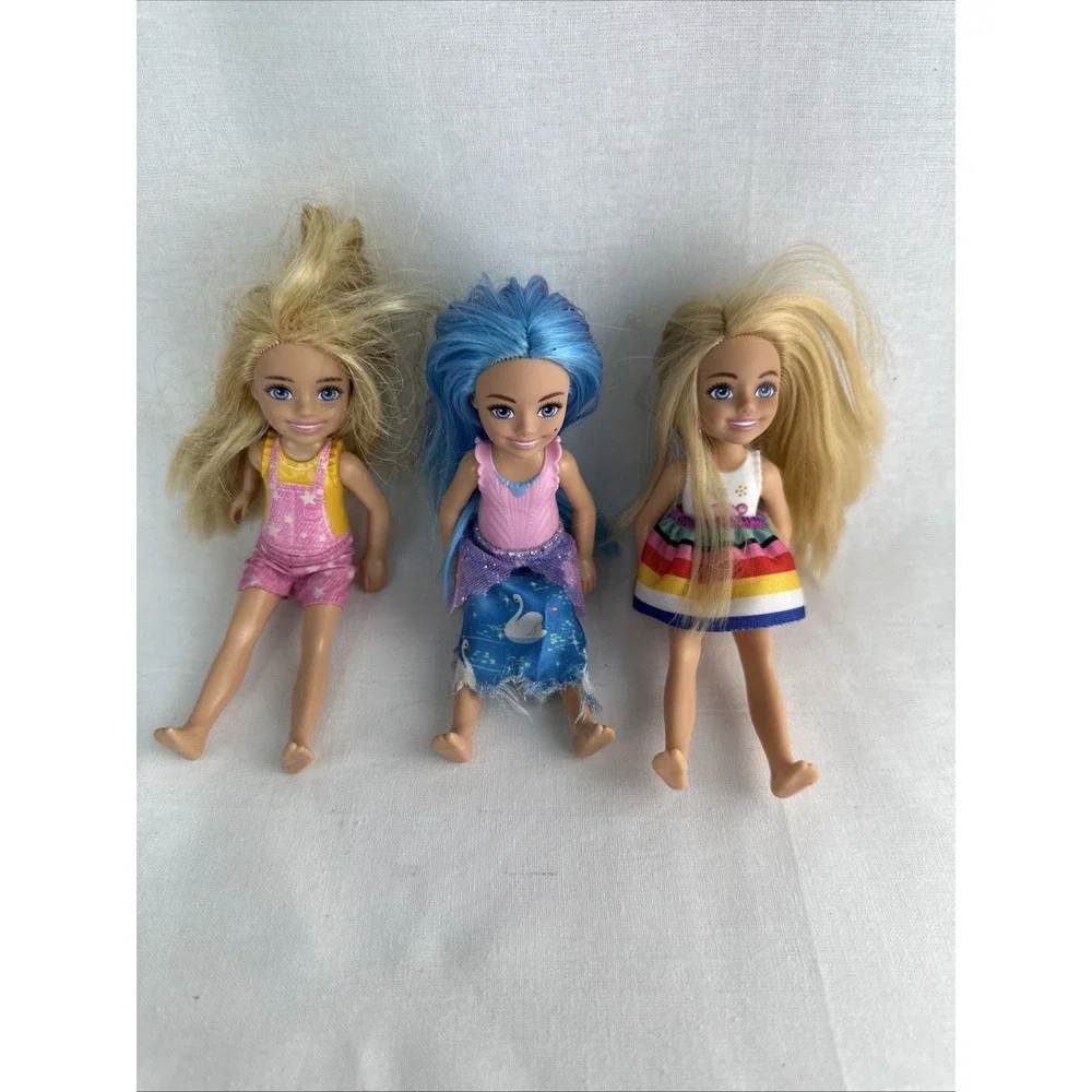 Lot of Barbie Chelsea Kelly Dolls 4–5